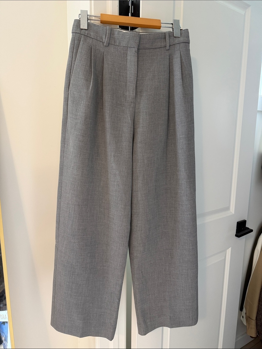 Babaton Gray Effortless Pants